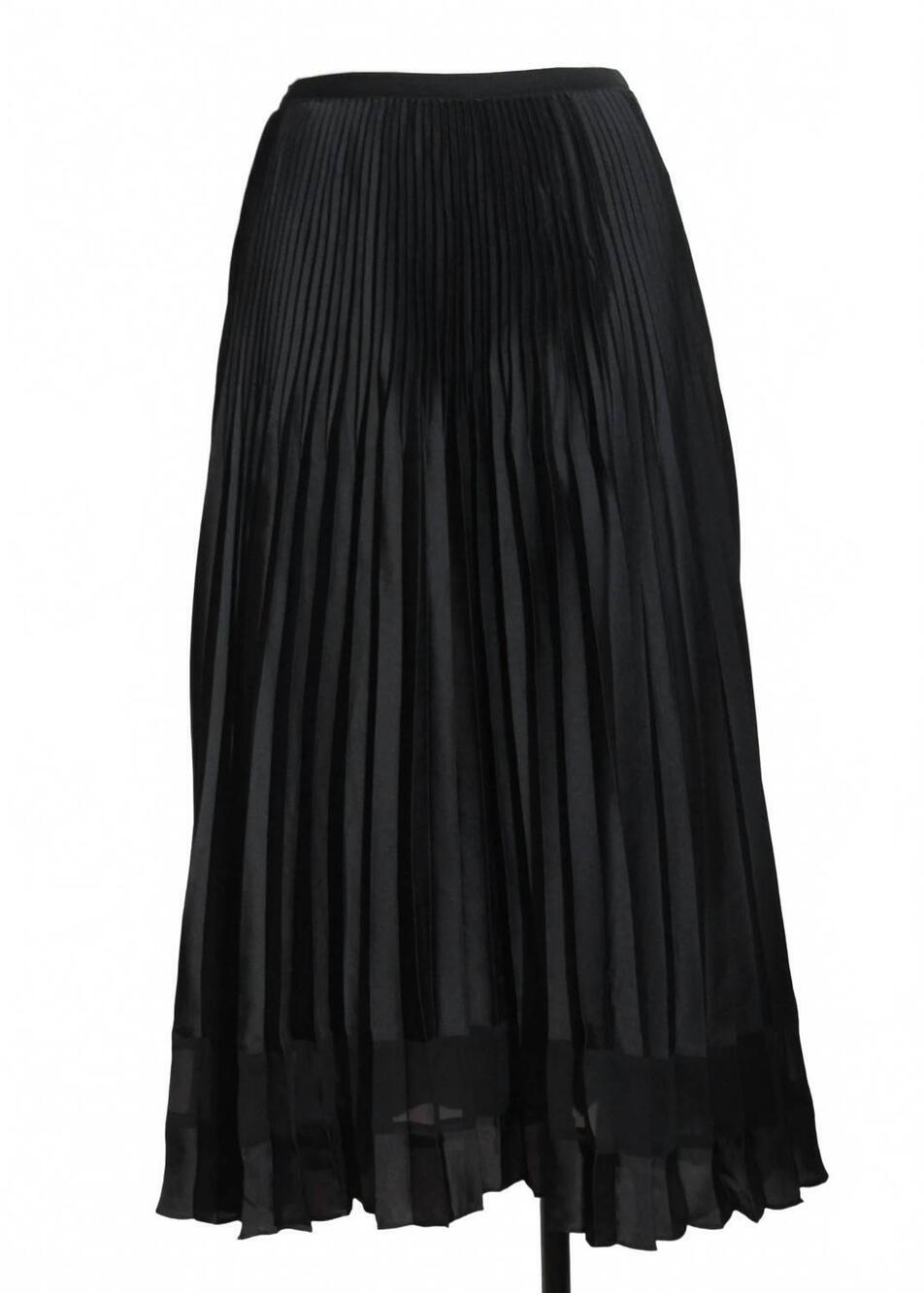 NEW CARTOLINA NANTUCKET women's claudia skirt in noir